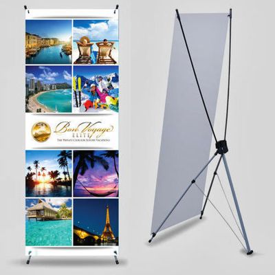 Bridge Banner Stand promotional X Banner Standees